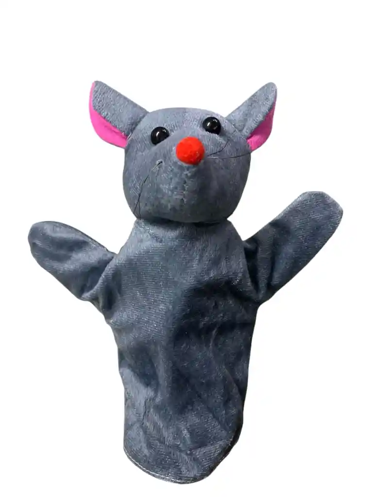 Titere Peluche Marioneta De Raton 21cm