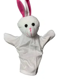 Titere Peluche Marioneta De Conejo Blanco 21cm