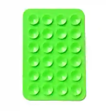Tripode Celular Adhesivo Chupas Silicona Succión Verde