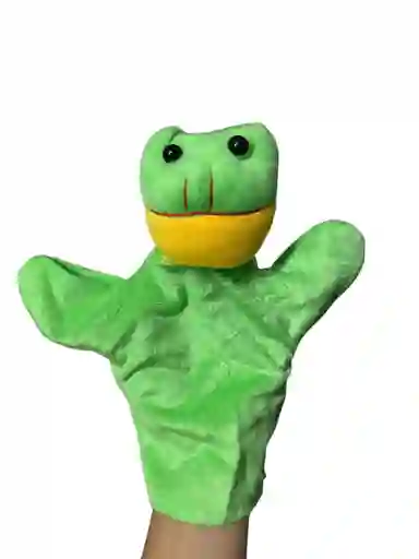 Titere Peluche Marioneta De Sapo Rana 21cm Manualidades, Arte, Colegio, Utiles Escolares, Cine, Obras, Recreacion, Feliz Cumpleaños, Regalo, Niños, Infantil