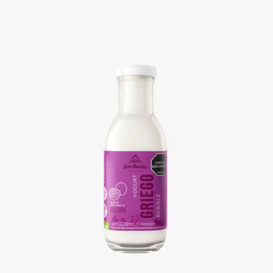 Yogur San Martin Griego Bebible Gulupa (220 Ml)