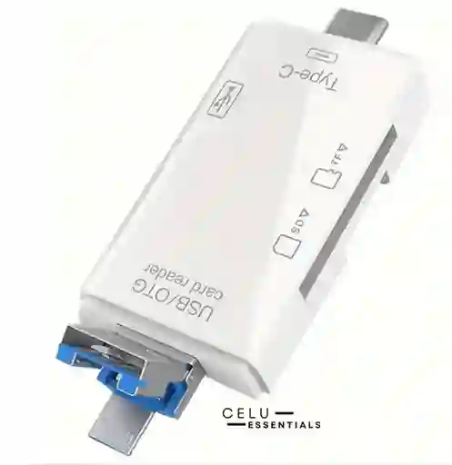 Lector De Tarjetas Usb Para Usb/tipo C/ Micro Usb