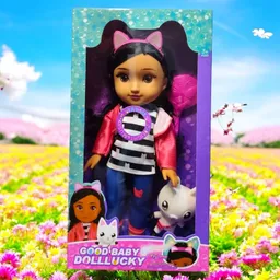 Muñeca Gabby, Juguete Con Luces Y Sonido + Pandy