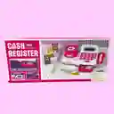 Juguete Caja Registradora Rosa Con Luces Y Sonidos