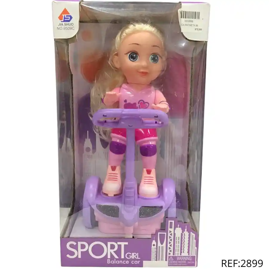 Muñeca Patineta