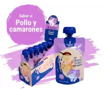 	creamy Batido Pollo Y Camarones 80g