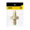 Racor Manguera Bronce 1/2 Sin Oreja Pqt X 1 Uduke