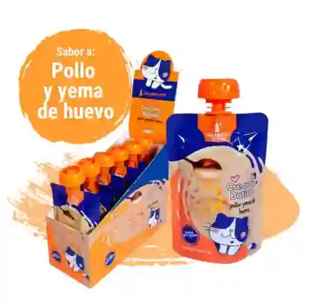 Creamy Batido Pollo Y Yema De Huevo 80g