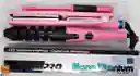 Kit 3 En 1 Para El Cabello, Plancha, Rizadora + Peine Doble Nano Titanium
