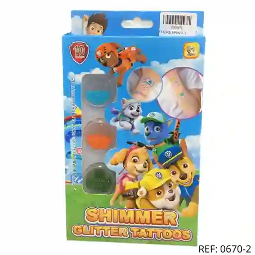 Tatuaje Infantil Patrulla