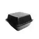 Darnel Portacomidas Desechables C1 Negro 200 Und Hamburguesero