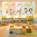 Libros De Caligrafía Montessori X 4 Para Niños Tinta Mágica