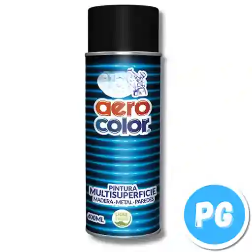 Tarro Pintura Aerosol 400ml Negro