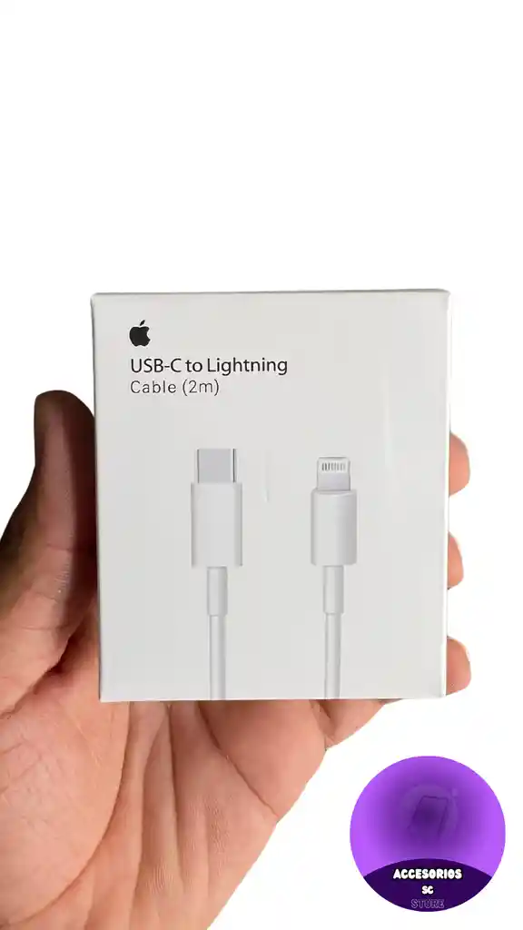 Cable Para Iphone Tipo C - Lightning. 2metro / Carga Rapida