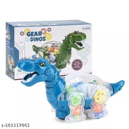 Dinosaurio Con Mecanismo Musical Giratorio De 360 ​​grados Con Luz Y Música