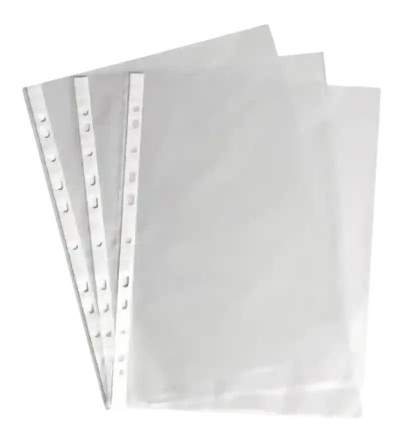 Sobre Bolsillo De Acetato Carta Delgado X 100 Unidades