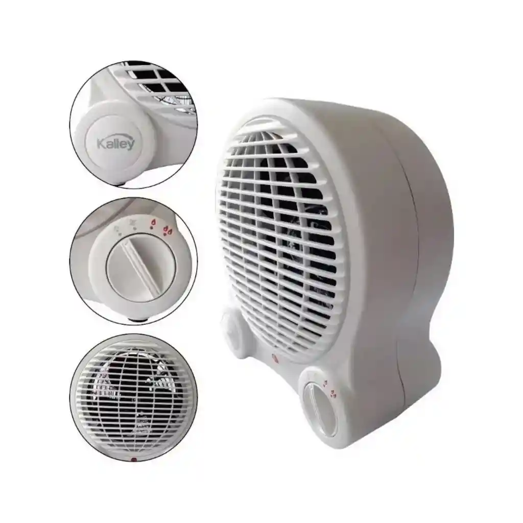 Calefactor De Ambiente Kalley K-ca18 Blanco