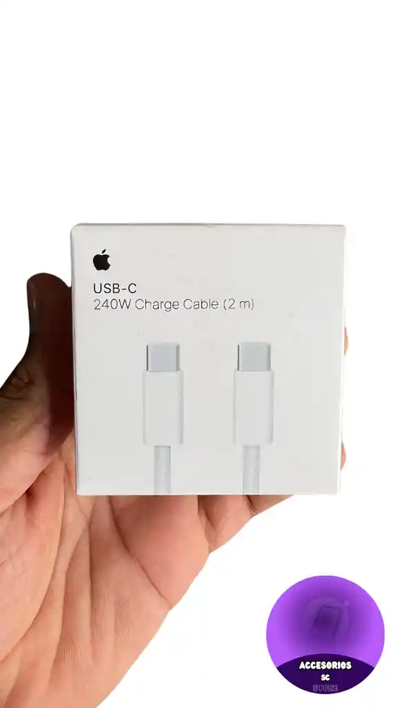 Cable Para Iphone Tipo C - Tipo C 2metros 240w / Carga Rapida