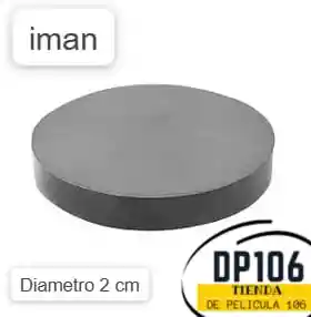 Iman Redondo Diametro 2 Cm