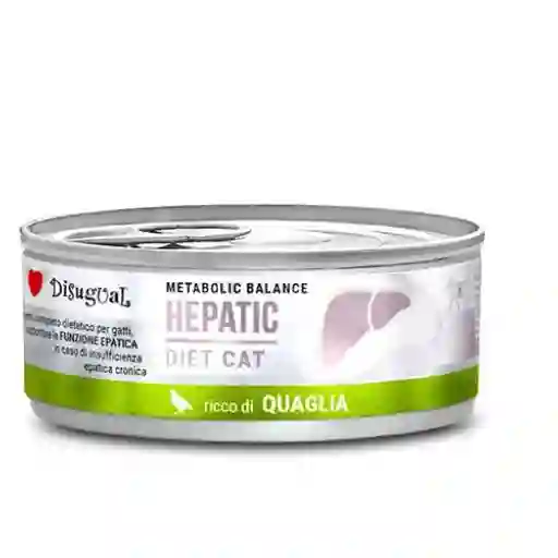 Disugual Cat Hepatic Diet - Codorniz Lata X 85 Gr
