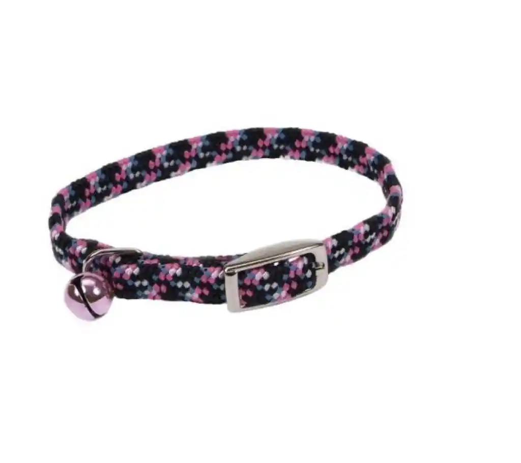 Lil Pals Gato Collar Rosado Reflectivo