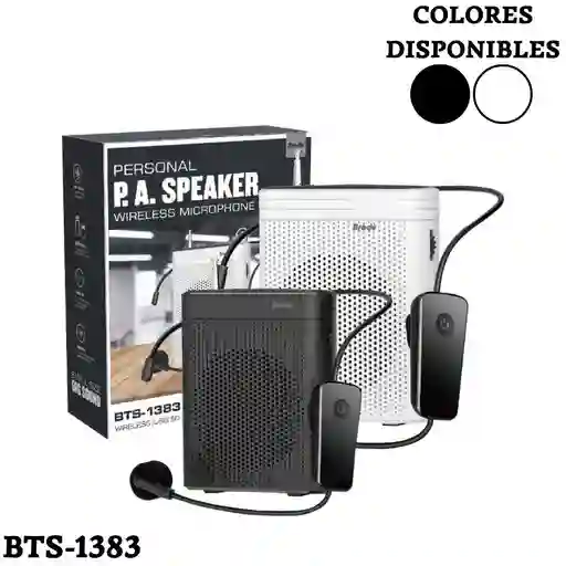 Radio Parlante Con Perifoneo Brodu Bts-1383