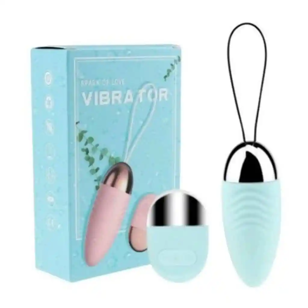 Huevo Vibrador De Pilas Con Control Remoto Y 10 Tipos De Vibraciones