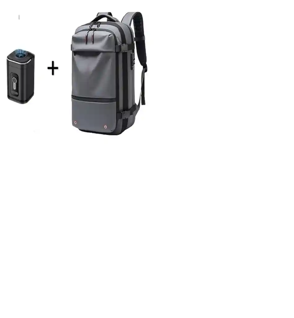 Maleta De Compresion Mochila Airback Expandible Con Bomba