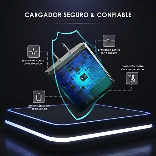 Cargador Iphone 20w 1hora 3a Carga Rapida Cargador Usb C Con Cable A Light-ing 1 M Compatible Para 1phone 14/13/13/12/ 11/x, Pad, Pods