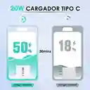 Cargador Iphone 20w 1hora 3a Carga Rapida Cargador Usb C Con Cable A Light-ing 1 M Compatible Para 1phone 14/13/13/12/ 11/x, Pad, Pods