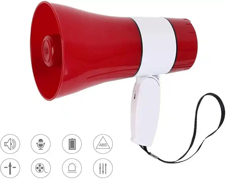 Megafono Perifoneo Recargable