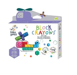 Crayones Motricidad En Bloques Helicóptero Para Niños
