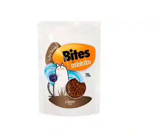Snack Para Gato Bites By Michiko Queso X 70 G