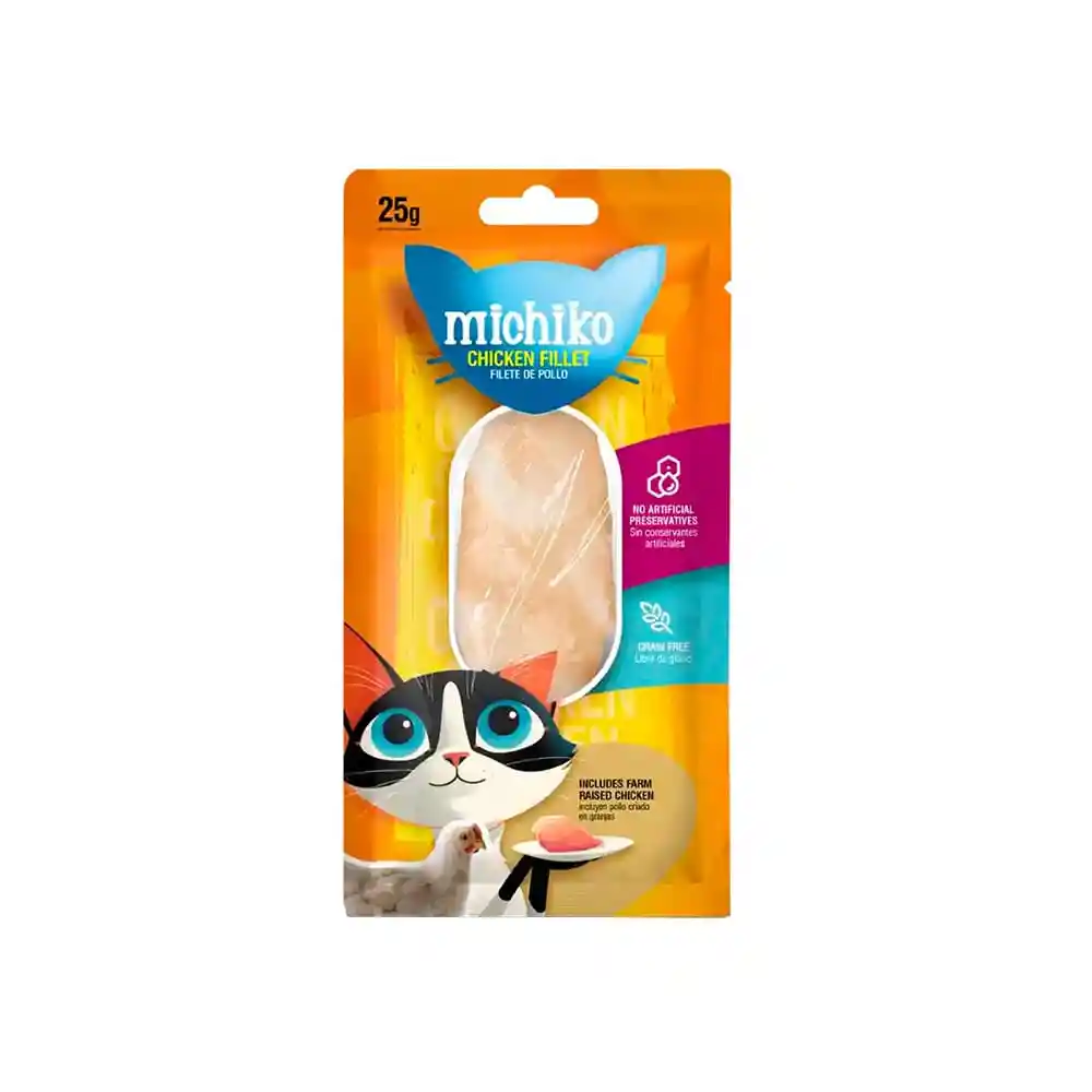 Michiko Filete De Pollo X25gr