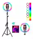 Aro De Luz Multicolor 26 Cm Rgb + Trípode