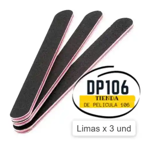 Limas Para Uñas X 3 Und