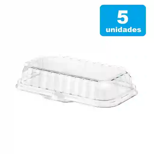Tapa Domo Para Bandeja Espumada #17 Altura 6cm Trasparente