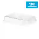 Tapa Domo Para Bandeja Espumada #25 Altura 6cm Trasparente X100und