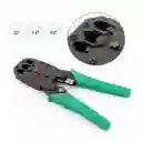 Pinza Ponchadora Red Rj45 Rj11 Rj9 3 En 1 + Pela Cable