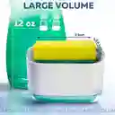 Dispensador De Jabón De Cocina Con Soporte De Esponja
