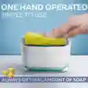 Dispensador De Jabón De Cocina Con Soporte De Esponja