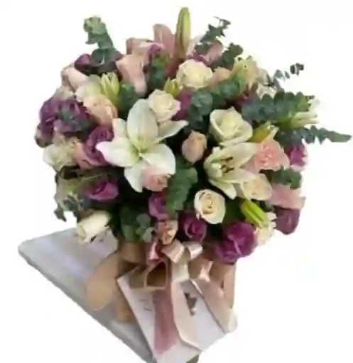 Flores, Burbuja En Cilindro