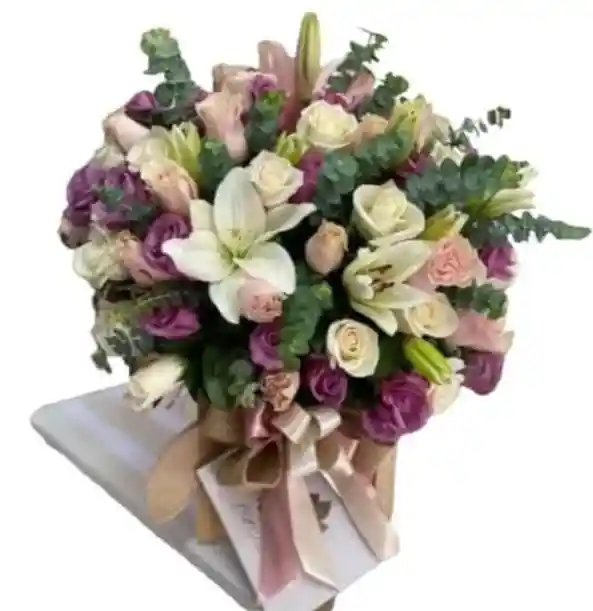 Flores, Burbuja En Cilindro