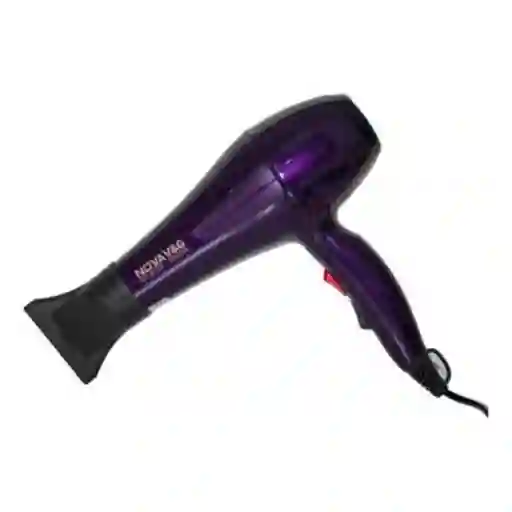 Secador De Cabello Nova Nv-9103 Violeta 110v