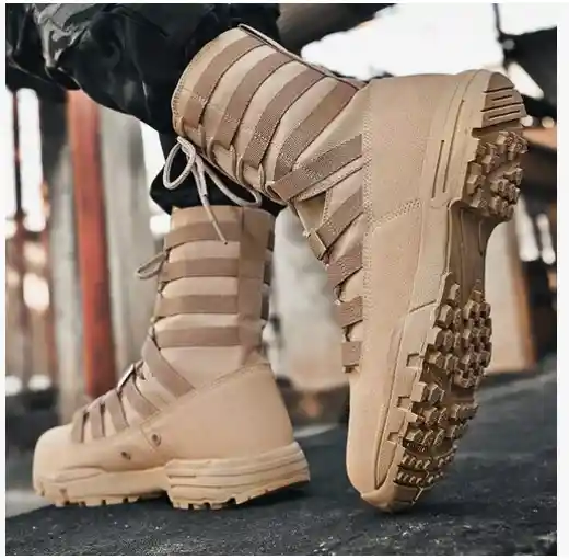 Botas De Combate Talla 39 - 40