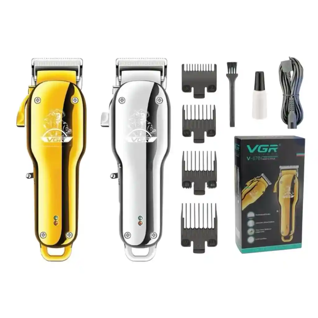 Maquina Cortadora De Pelo Peluquera Afeitadora Vgr V-678
