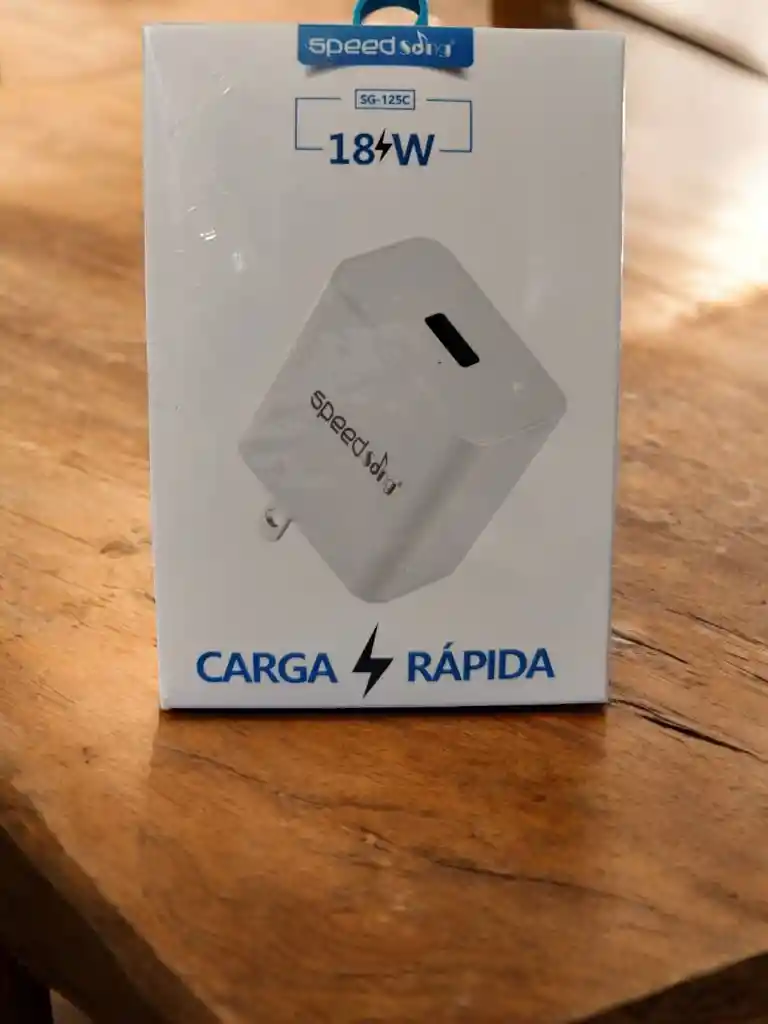 Cargador Speed Song Carga Rápida Sg125c Usb 18w