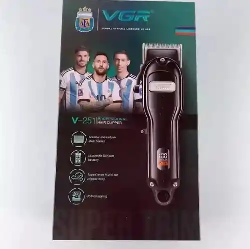 Maquina Cortadora De Pelo Inalambrica Peluquera Vgr 251