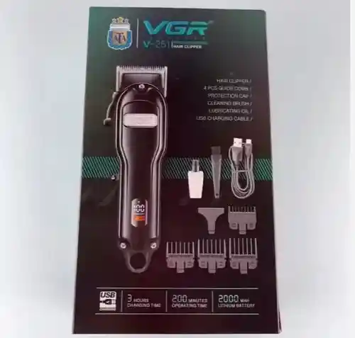 Maquina Cortadora De Pelo Inalambrica Peluquera Vgr 251