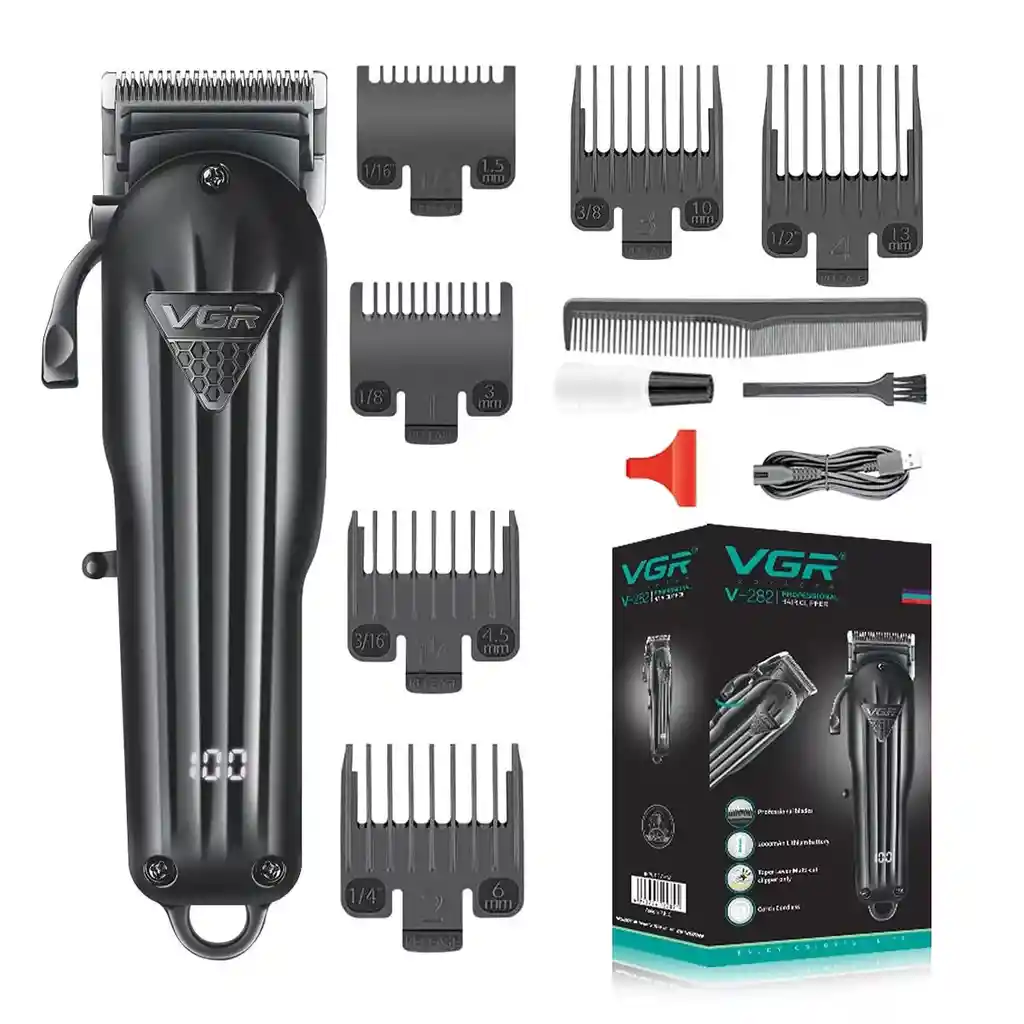 Maquina Cortadora De Pelo Inalambrica Peluquera Vgr 282